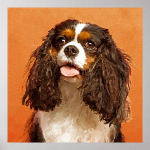 Cavalier King Charles Spaniel Poster