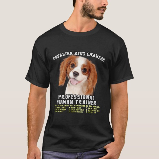 Cavalier King Charles Spaniel Professional Human T T-Shirt (Front)