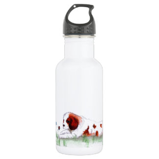 Cavalier King Charles Spaniel  puppy CKC Stainless Steel Water Bottle