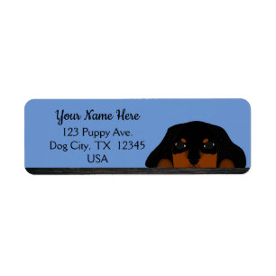 Cavalier King Charles Spaniel Puppy Return Address Label