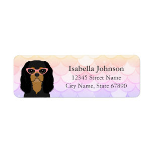 Cavalier King Charles Spaniel Return Address Label