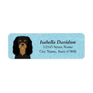 Cavalier King Charles Spaniel Return Address Label