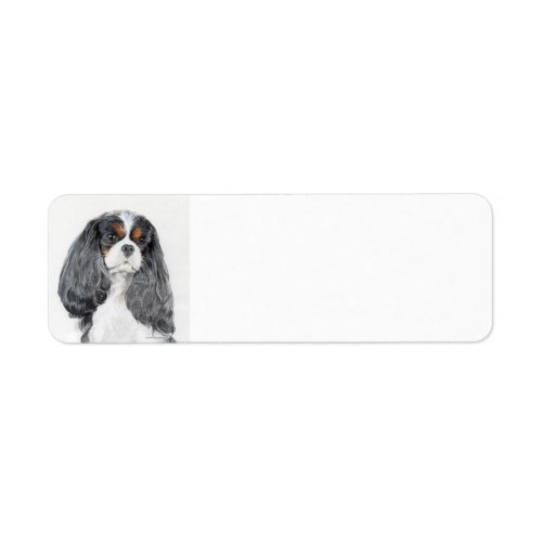 Cavalier King Charles Spaniel Return Address Label