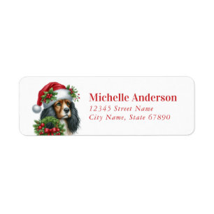Cavalier King Charles Spaniel Return Address Label
