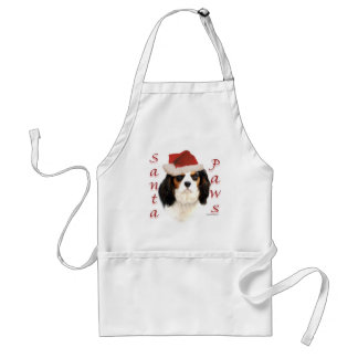 Cavalier King Charles Spaniel Santa Paws Adult Apron