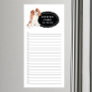 Cavalier King Charles Spaniel Shopping List  Magnetic Notepad