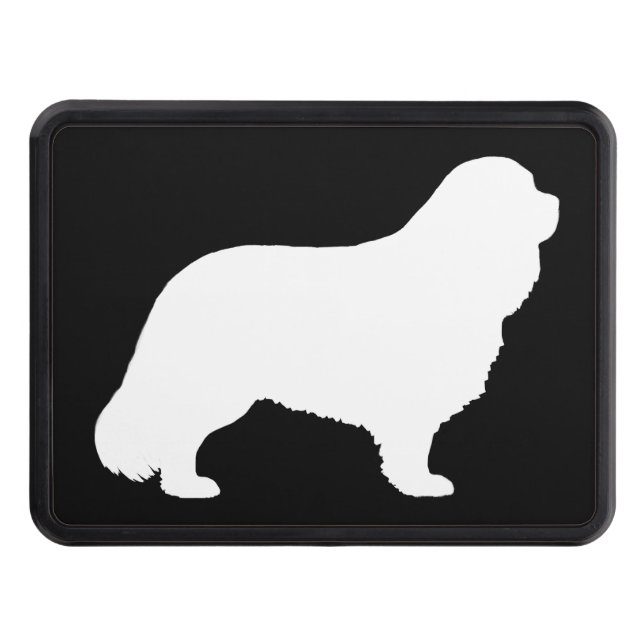 Cavalier King Charles Spaniel Silhouette Hitch Cover (Front)