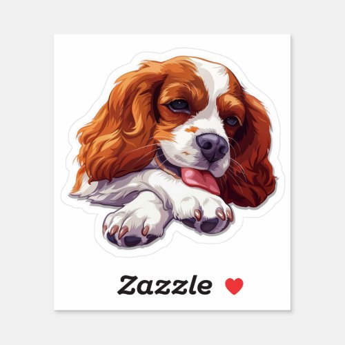 Cavalier King Charles Spaniel Sticker