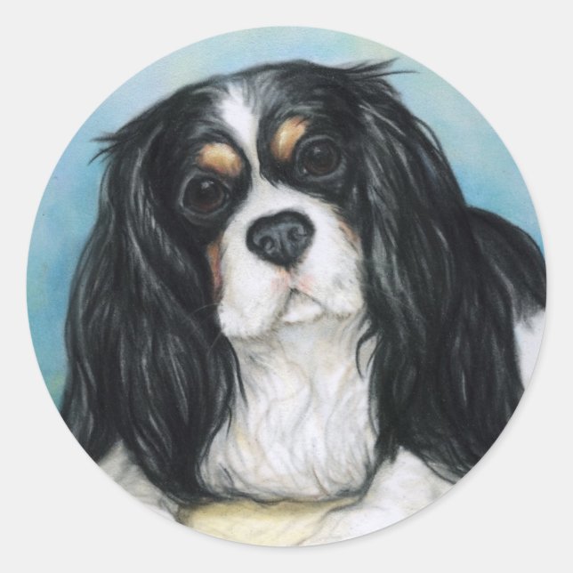 Cavalier King Charles Spaniel Sticker (Front)