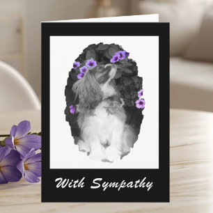 Cavalier King Charles Spaniel Sympathy Card