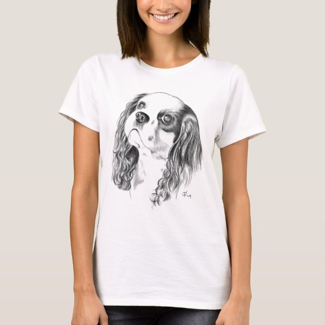 Cavalier King Charles Spaniel T-Shirt (Front)