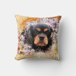 Cavalier King Charles Spaniel Throw Pillow