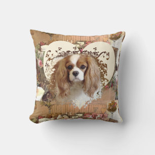 Cavalier King Charles Spaniel Throw Pillow