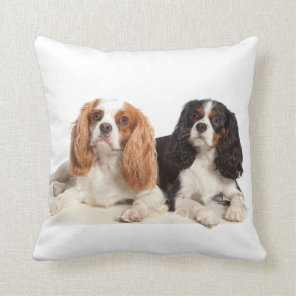 Cavalier King Charles Spaniel Throw Pillow