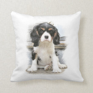 Cavalier King Charles Spaniel Throw Pillow