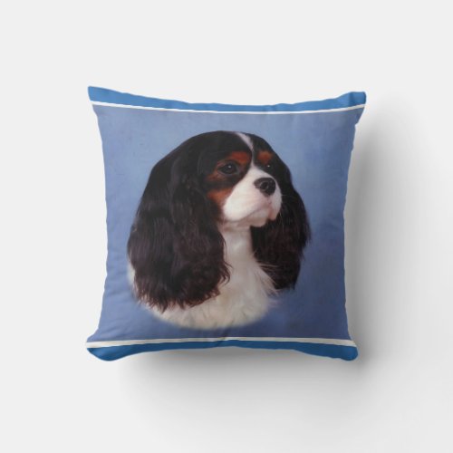 Cavalier King Charles Spaniel Throw Pillow