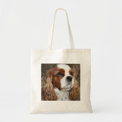 Cavalier King Charles Spaniel tote bag