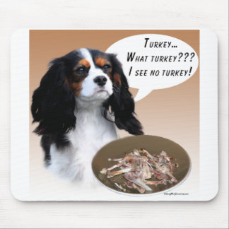 Cavalier King Charles Spaniel Turkey Mouse Pad