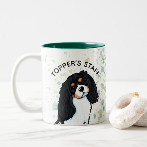 Cavalier King Charles Spaniel Two_Tone Coffee Mug