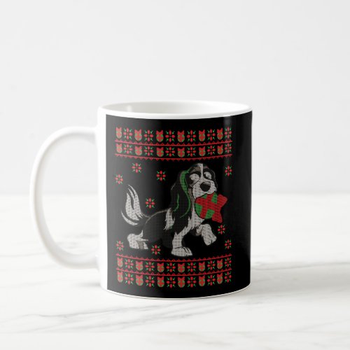 Cavalier King Charles Spaniel Ugly Christmas God L Coffee Mug