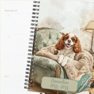 Cavalier King Charles Spaniel Undated Appointment  Planner