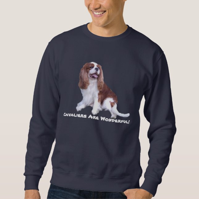 Cavalier King Charles Spaniel Unisex Sweatshirt (Front)