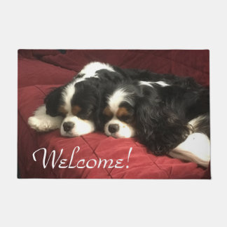 Cavalier King Charles Spaniel Welcome Door Mat