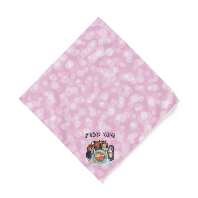 Cavalier King Charles Spaniels in Snoods  Bandana (Front)