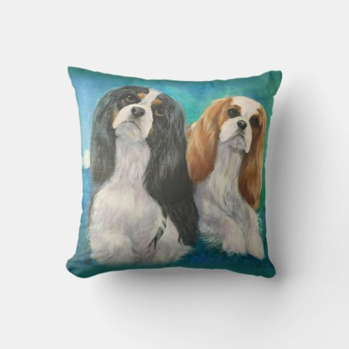 Cavalier King Charles Throw Pillow