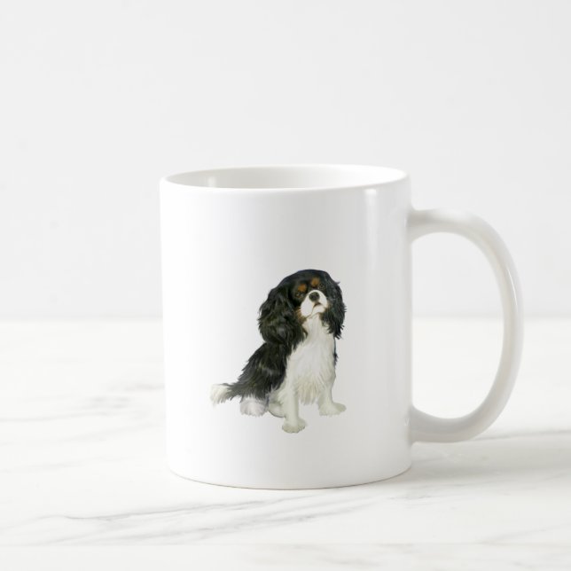 Cavalier King Charles - Tri Colored Coffee Mug (Right)