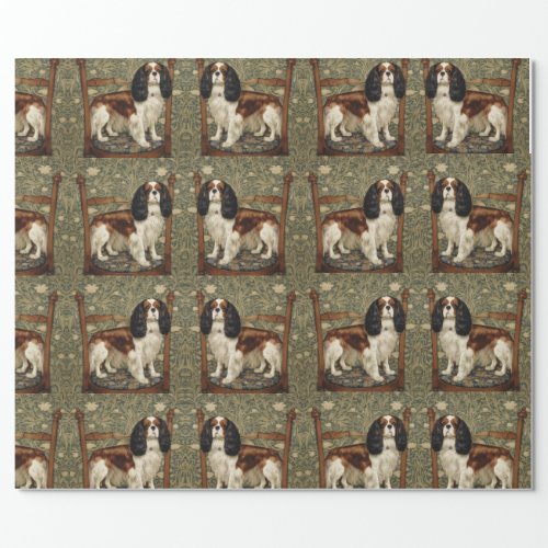 Cavalier King Charles  wrapping paper