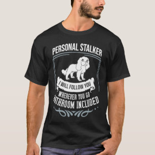Cavalier King Charlies Spaniel Dog Puppies Owner L T-Shirt