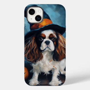 Cavalier King Pumpkins Halloween Scary  Case-Mate iPhone 14 Plus Case