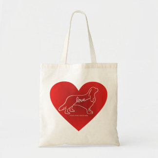 Cavalier Love Tote Bag
