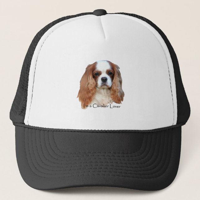 Cavalier Lover Trucker Hat (Front)