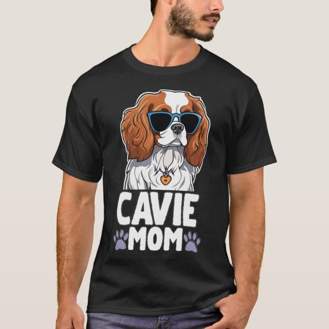Cavalier Mom Graceful1 friend T-Shirt (Front)