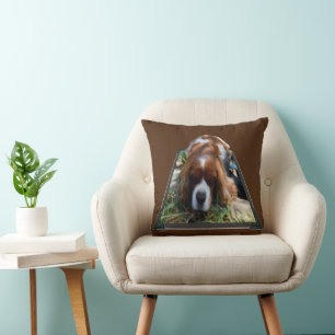 Cavalier Spaniel Popout Art, Cushion