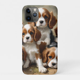 Cavalier Spaniel Puppies Are So Cute, iPhone 11 Pro Case