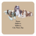 Cavalier Threesome Address Label