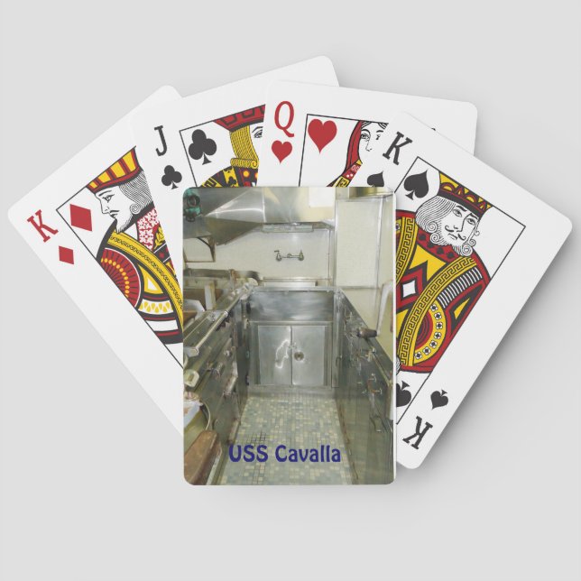 Cavalla Galley Poker Cards (Back)