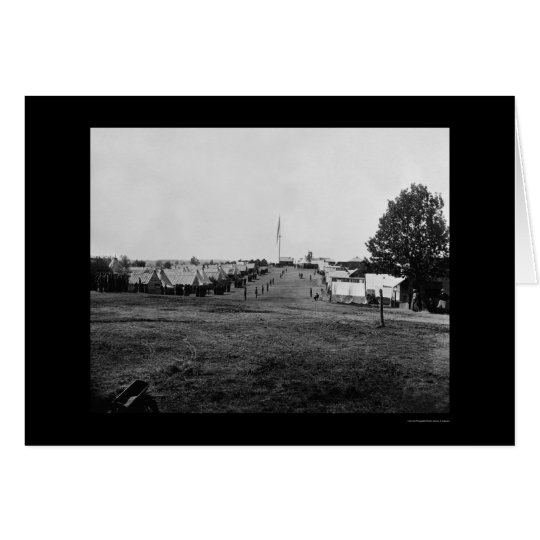 Cavalry Camp at Prospect Hill, VA 1865 Card