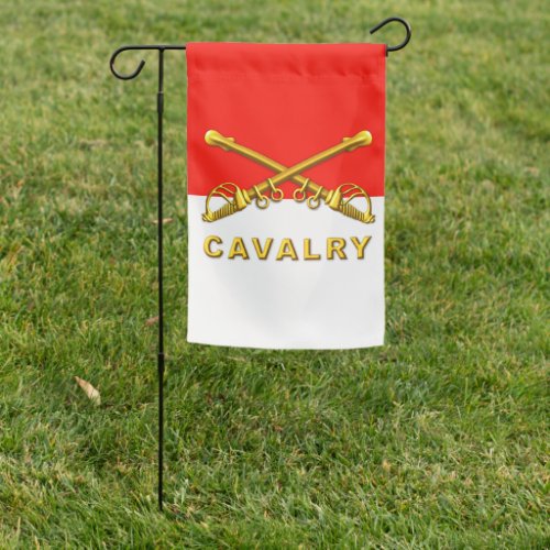 Cavalry CAV Trooper Veteran  Garden Flag