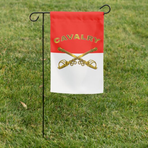 Cavalry CAV Trooper Veteran Garden Flag