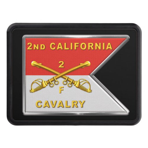 Cavalry Crossed Sabers Guidon F Troop Hitch Cover