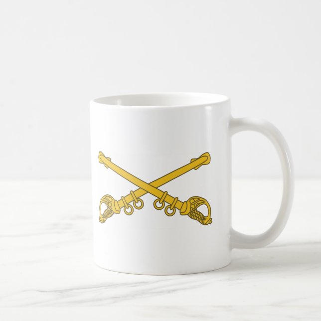 Cavalry insignia coffee mug (Right)