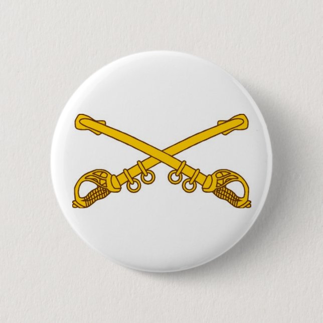 Cavalry Sabers Button (Front)