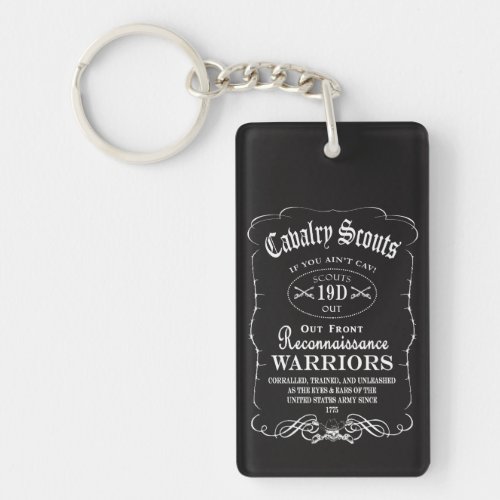 Cavalry Scout Key Chain