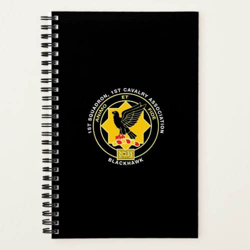 Cavalry Spiral Notebook _ Classic Black