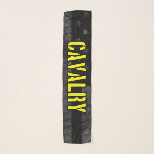Cavalry Subdued American Flag Scarf