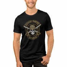 Cavalry Trooper Veteran Crossed Sabers T-Shirt